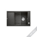 Matt black sinks, inset