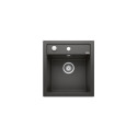 Matt black sinks, inset