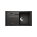 Matt black sinks, inset