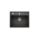 Matt black sinks, flushmounted