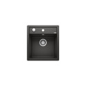 Matt black sinks, flushmounted