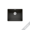 Matt black sinks, flushmounted