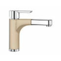 BLANCO PYLOS-S, Silgranit look, champagner/chrome
