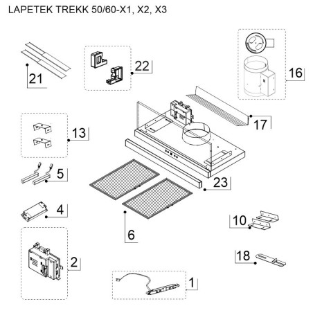 VARAOSAT TREKK-X1, X2, X3