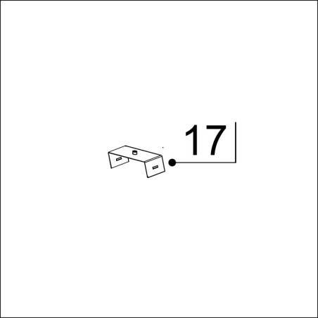 13) Valaisimen pidike
