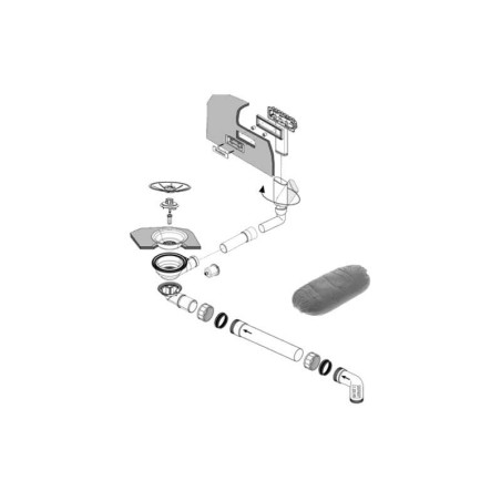 Waste fitting Infino (Etagon 500-U Ceramic)