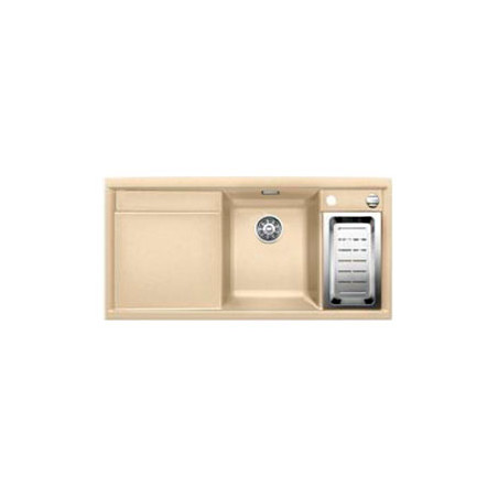 BLANCO AXIA II 6 S-F, Silgranit®, champagner, oikea