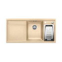BLANCO AXIA II 6 S-F, Silgranit®, champagner, oikea