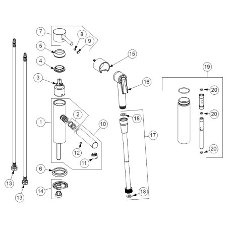 LAVA HIGH varuosad, kõik värvid