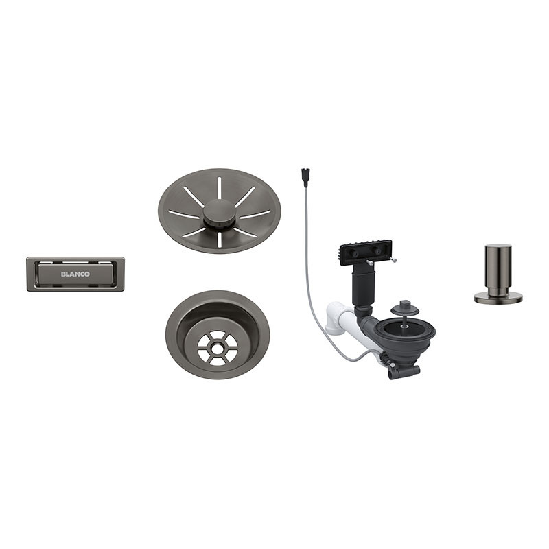 Tune waste fitting with remote ctrl 1 sink