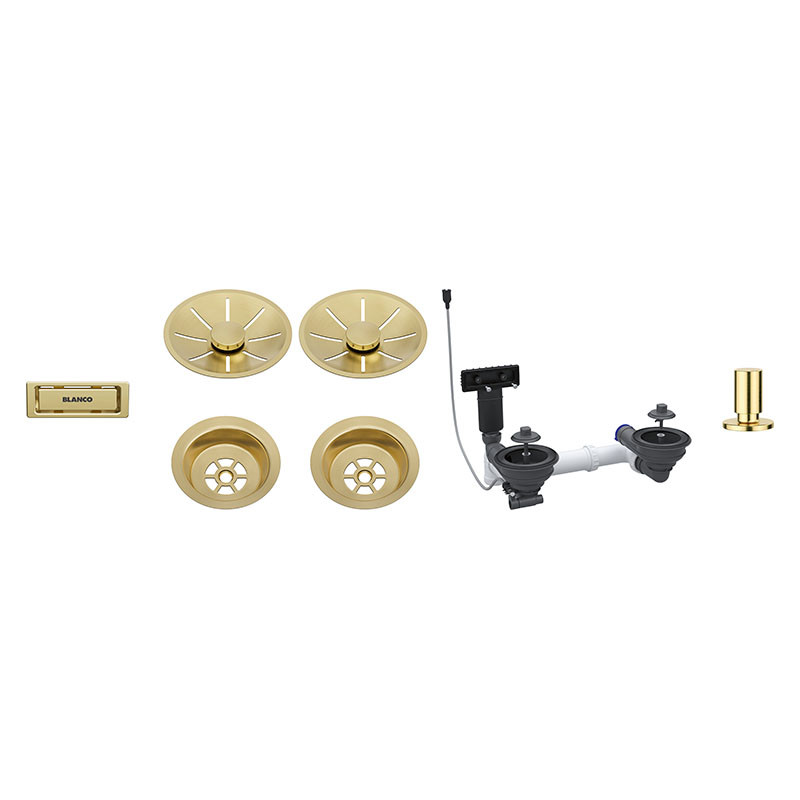 Tune waste fitting with remote ctrl 2 sink