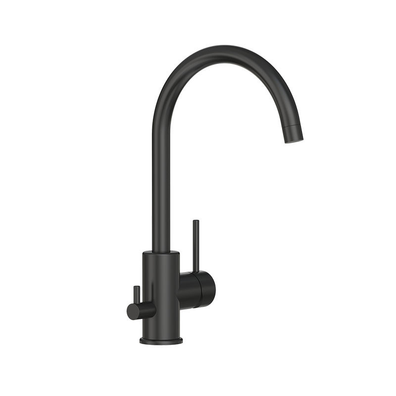 LAPETEK TIVA-A, matte black, dishwasher valve