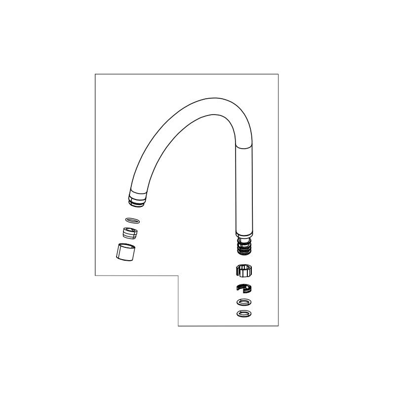 spare parts, stainless steel polished
