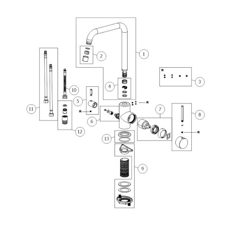 LIVA-A varuosad, matt must