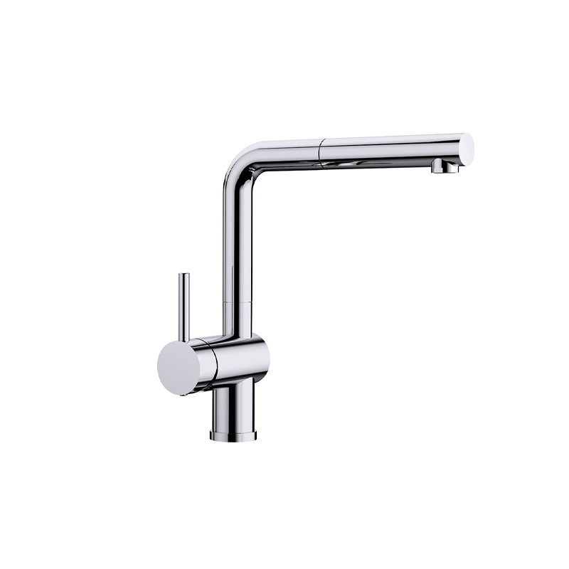 BLANCO LINUS-S, chrome, left lever (galvanized)
