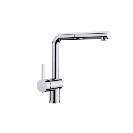 BLANCO LINUS-S, chrome, left lever (galvanized)