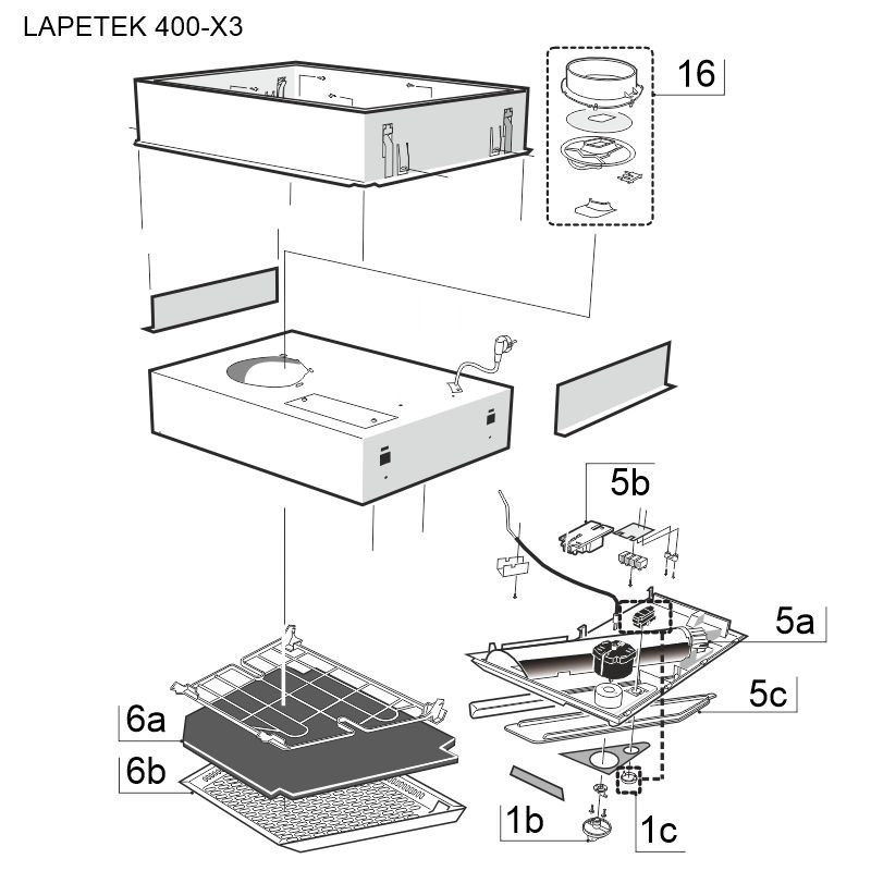 SPAREPARTS 400-X3