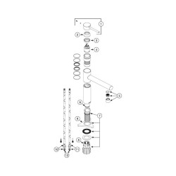 ALTA-F spare parts, chrome