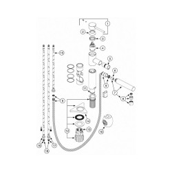 ALTA-S-F spare parts, chrome