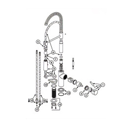 CATRIS-S spare parts, chrome