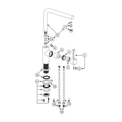 LANORA spare parts, s/s