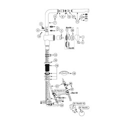 LINUS-S-F spare parts, chrome