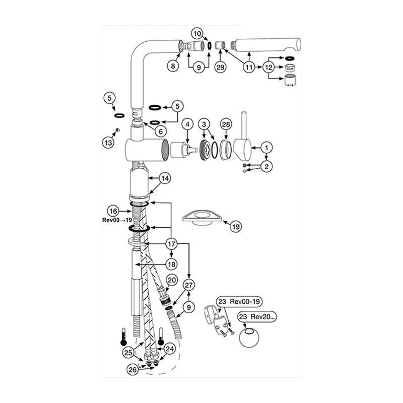 LINUS-S varaosat, Silgranit mattamusta