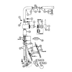 LINUS-S spare parts, chrome