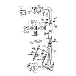 LINUS-S spare parts, chrome