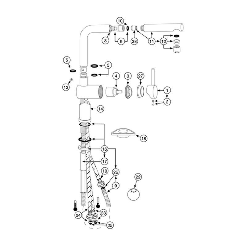 LINUS-S spare parts, s/s-optik