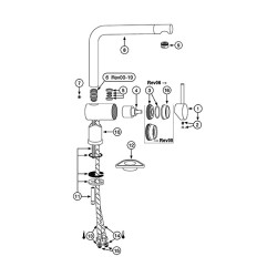 LINUS spare parts, chrome