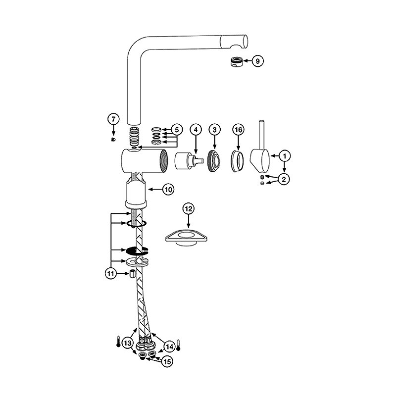LINUS spare parts, satin platinum