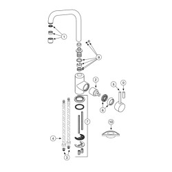 MILI spare parts, matt black
