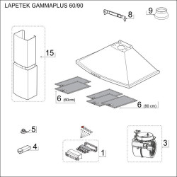SPAREPARTS GAMMAPLUS 60/90