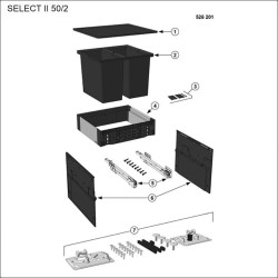 SPAREPARTS BLANCO SELECT II...