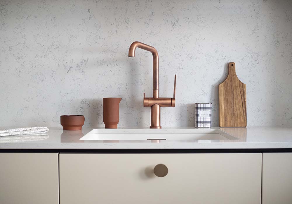 LAPETEK LINO-A, copper, dishwasher valve