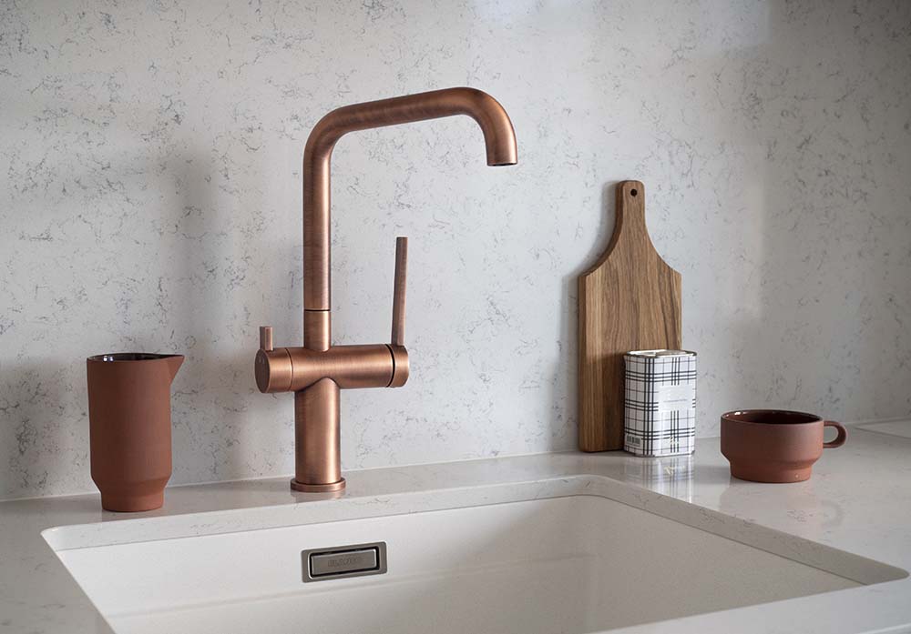 LAPETEK LINO-A, copper, dishwasher valve